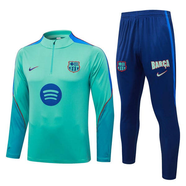Sudadera De Training Barcelona 2026-2027 Verde 2